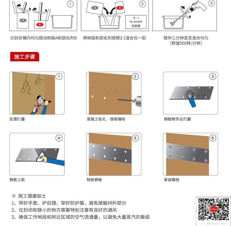 包钢郓城粘钢加固施工过程